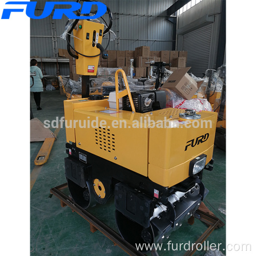 Small Walk-behind Vibrating Trench Drum Road Roller (FYL-G800C))